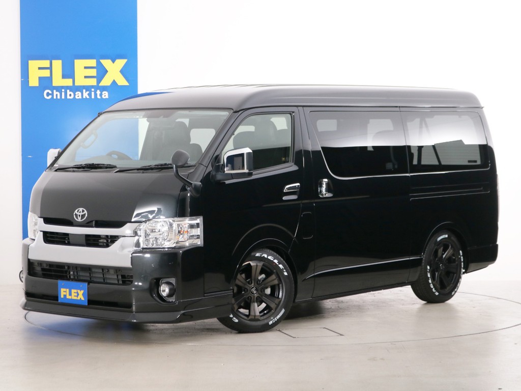 新車未登録　ハイエースワゴンＧＬ　一部改良後　ガソリン２ＷＤ　ＦＬＥＸオリジナル内装アレンジ【Ｖｅｒ５】！