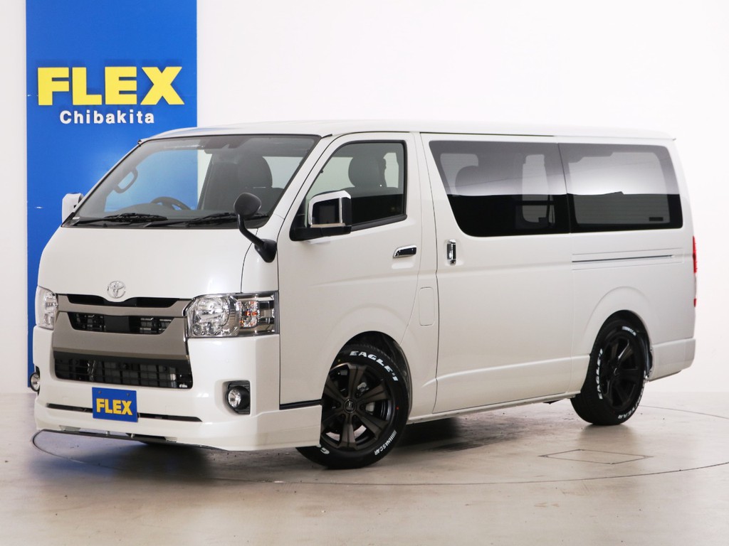 新車未登録　ハイエースバン　Ｓ－ＧＬ　一部改良後　ＤＰⅡ　ライトカスタムＰＫＧ！