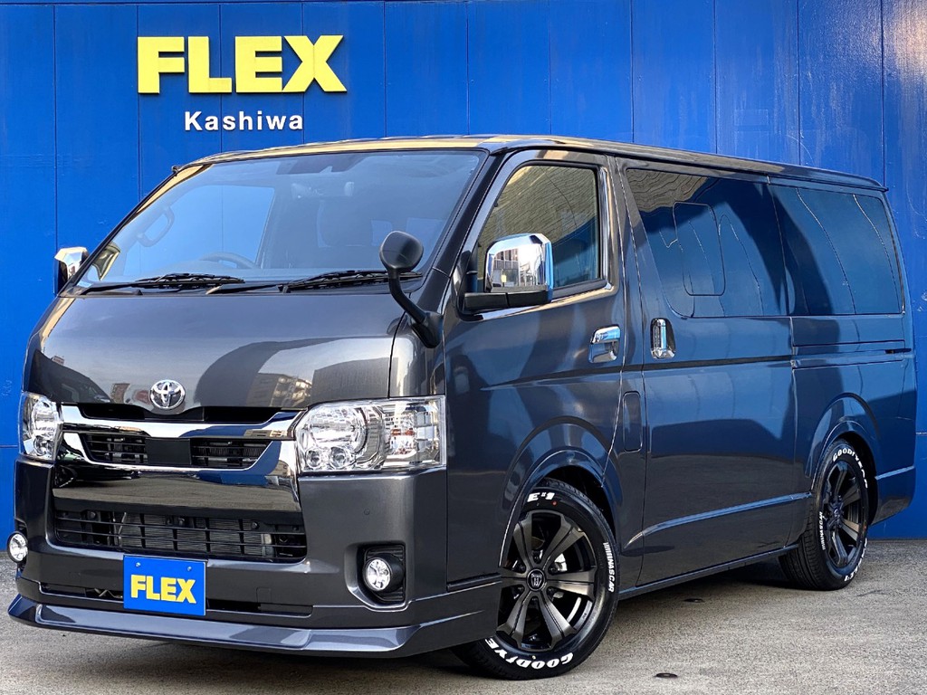 新車ハイエース スーパーＧＬ ダークプライムⅡ ＦＬＥＸフルカスタムが入庫しました！！