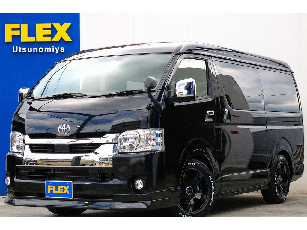 新車ハイエースワゴン４ＷＤ　オリジナル内装架装Ｖｅｒ２が完成しました！！