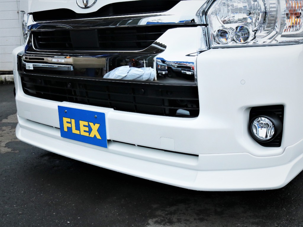 ＦＬＥＸオリジナルデルフィーノラインフロントスポイラー！