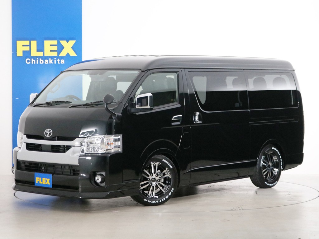 新車未登録　ハイエースワゴンＧＬ　一部改良後　ガソリン２ＷＤ　ＦＬＥＸオリジナル内装アレンジ【Ｖｅｒ１】！