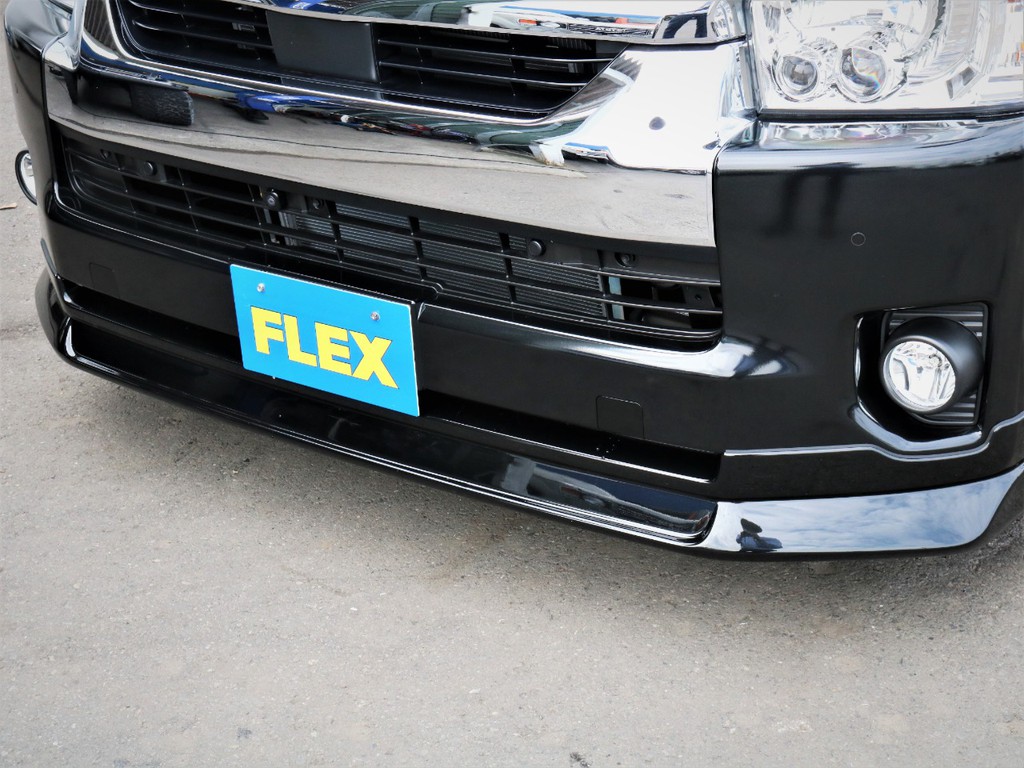ＦＬＥＸオリジナルデルフィーノラインフロントスポイラー！