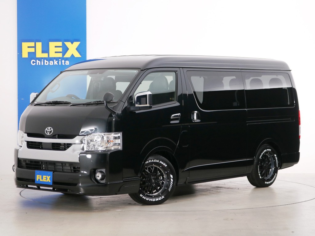 新車未登録　ハイエースワゴンＧＬ　一部改良後　ガソリン４ＷＤ　ＦＬＥＸオリジナル内装アレンジ【Ｖｅｒ１】！