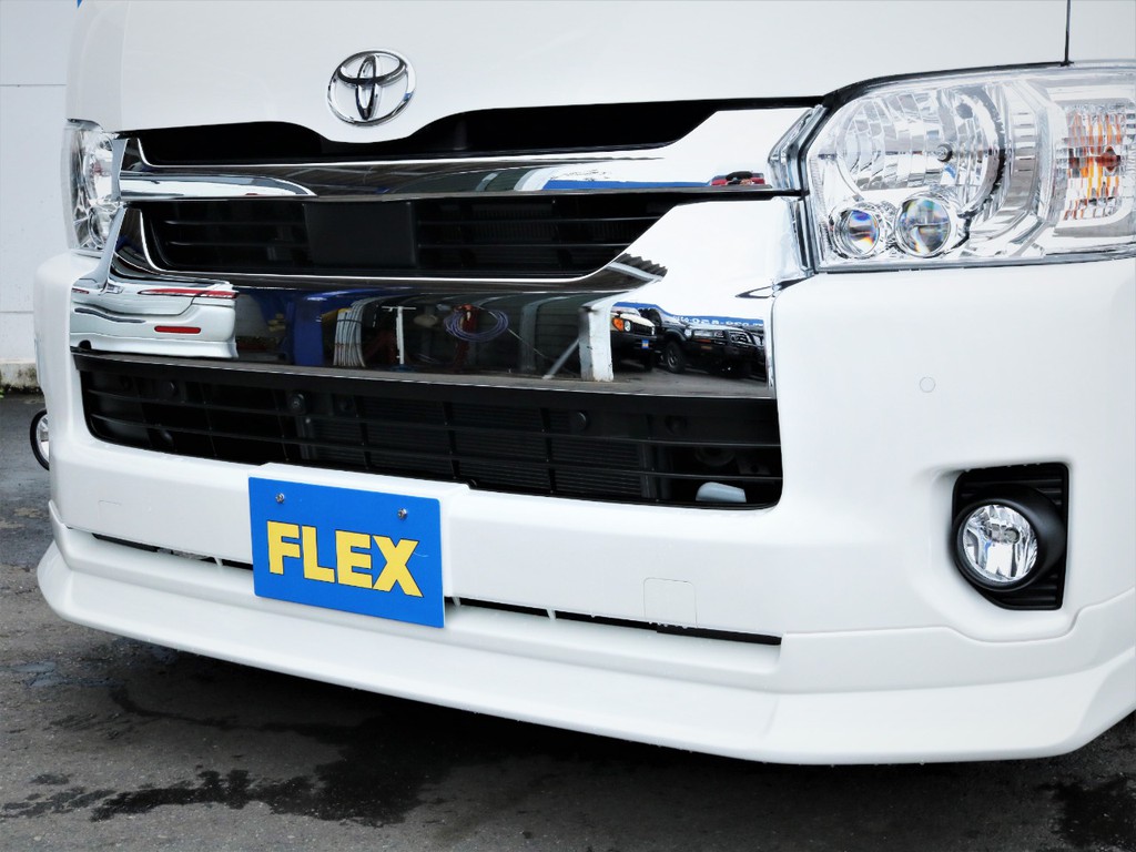 FLEXオリジナルデルフィーノラインフロントスポイラー！