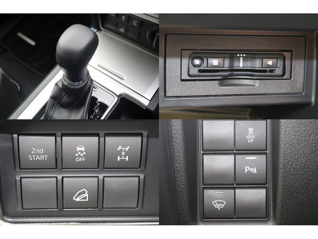 様々な電子デバイスがオーナー様をサポートしてくれます！悪路やオフロードの走行性能はプラドシリーズの中でも随一です♪