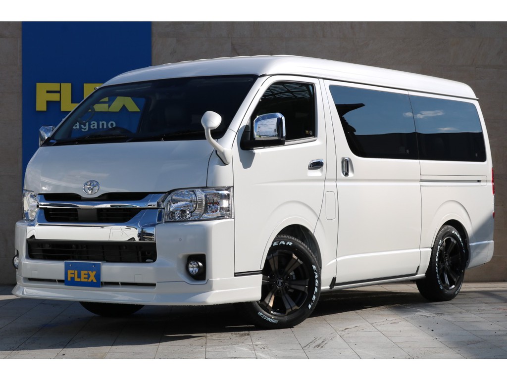 トヨタ ハイエース 2 7 Gl ロング ミドルルーフ 4wd 車探しなら中古車 新車の専門店flex フレックス へ