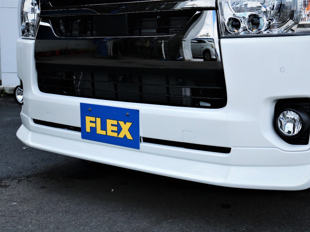 ＦＬＥＸオリジナルデルフィーノラインフロントスポイラー！