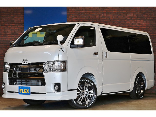 【新車未登録　ハイエースバン　ＭＣ後モデル　ダークプライムⅡ　ディーゼル４ＷＤ】お気軽にフレックスランクルハイエース石川店076-274-6002までお問い合わせ下さい！