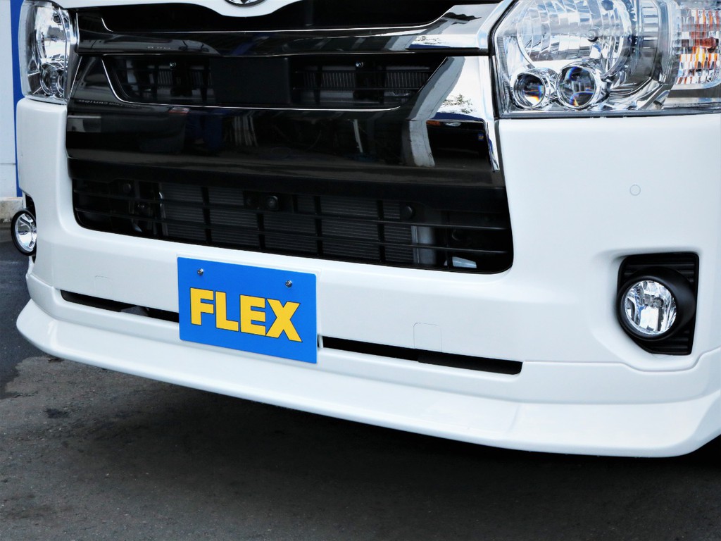 ＦＬＥＸオリジナルデルフィーノラインフロントスポイラー！