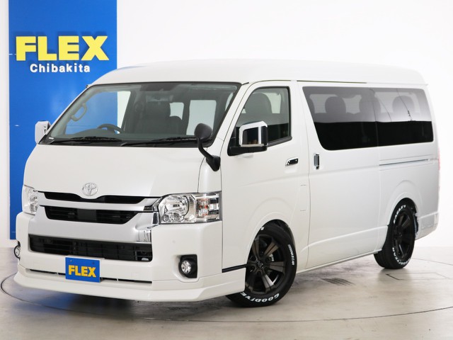 新車未登録　ハイエースワゴンＧＬ　一部改良後　ガソリン２ＷＤ　ＦＬＥＸオリジナル内装アレンジ【Ｖｅｒ２】！