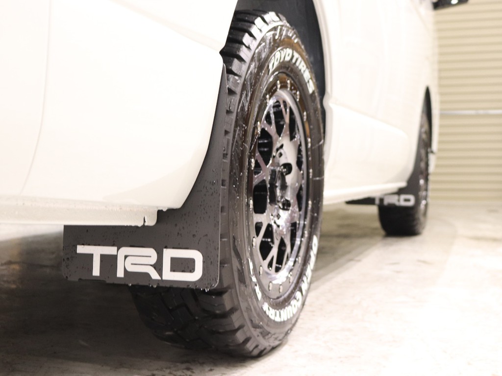 TRDマッドフラップ！
