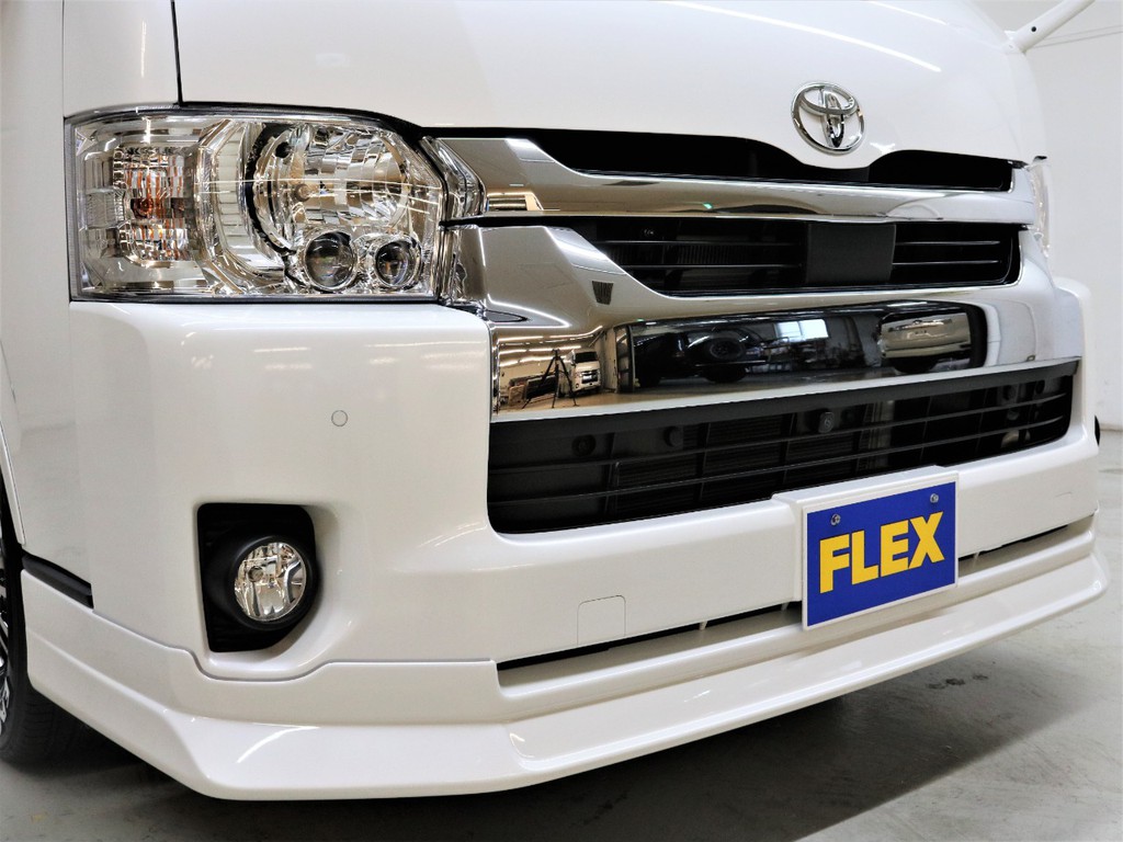 ＦＬＥＸオリジナル【DelfinoLine】フロントリップスポイラー装着！