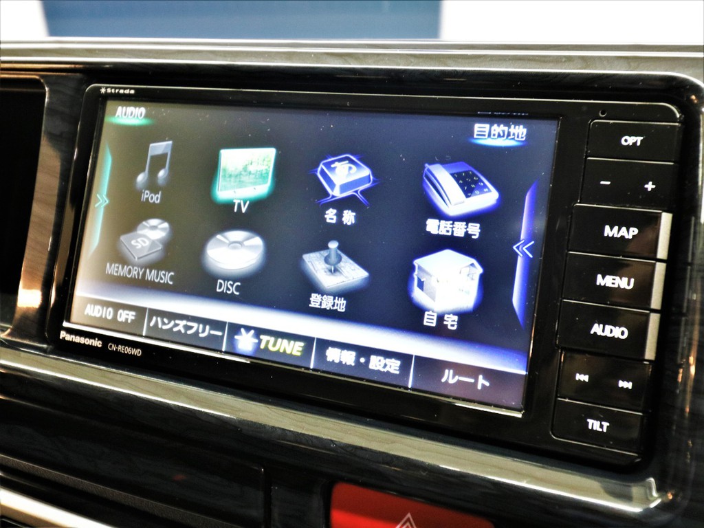 パナソニックストラーダＳＤナビ！フルセグＴＶ対応！Bluetoothmusic！