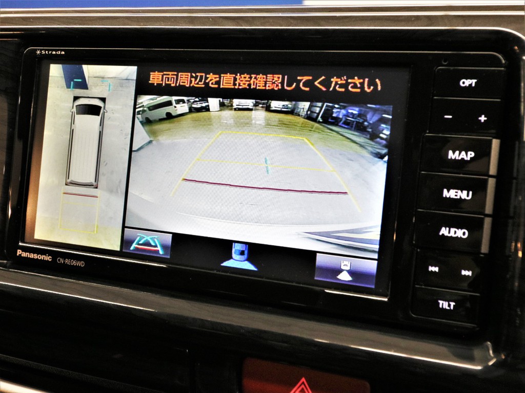 パノラミックビューモニター連動加工済みです！