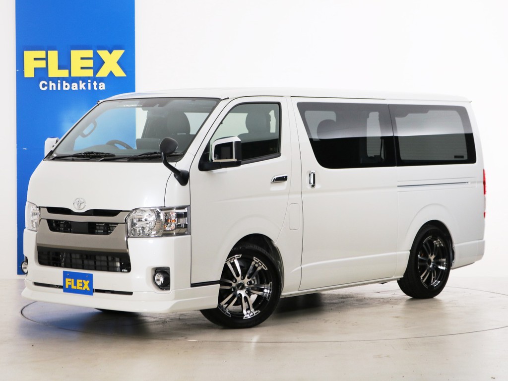 新車未登録　ハイエースバン　Ｓ－ＧＬ　一部改良後　ＤＰⅡ　ＤＴ２ＷＤ　ライトカスタムＰＫＧ！