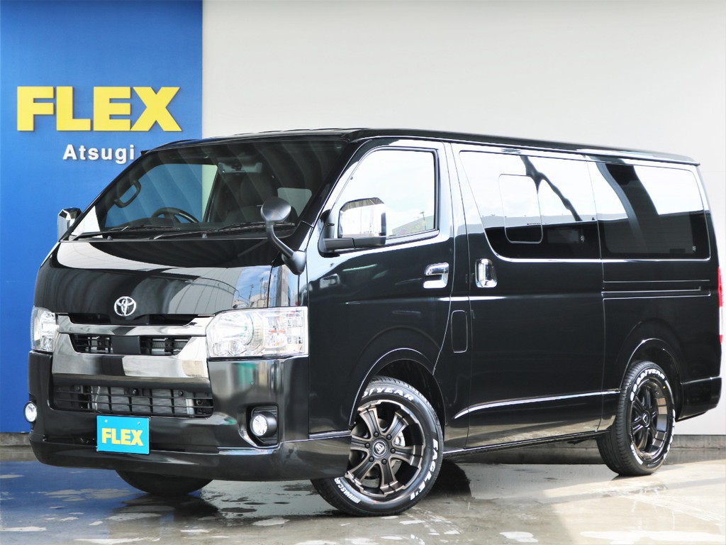 新型ハイエースバン　ディーゼル2wd！ダークプライムⅡ！