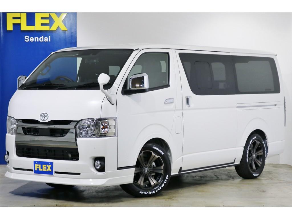ハイエースバン 2.8 スーパーGL ダークプライムⅡ ロングボディ ディーゼルターボ 4WD パーキングサポート