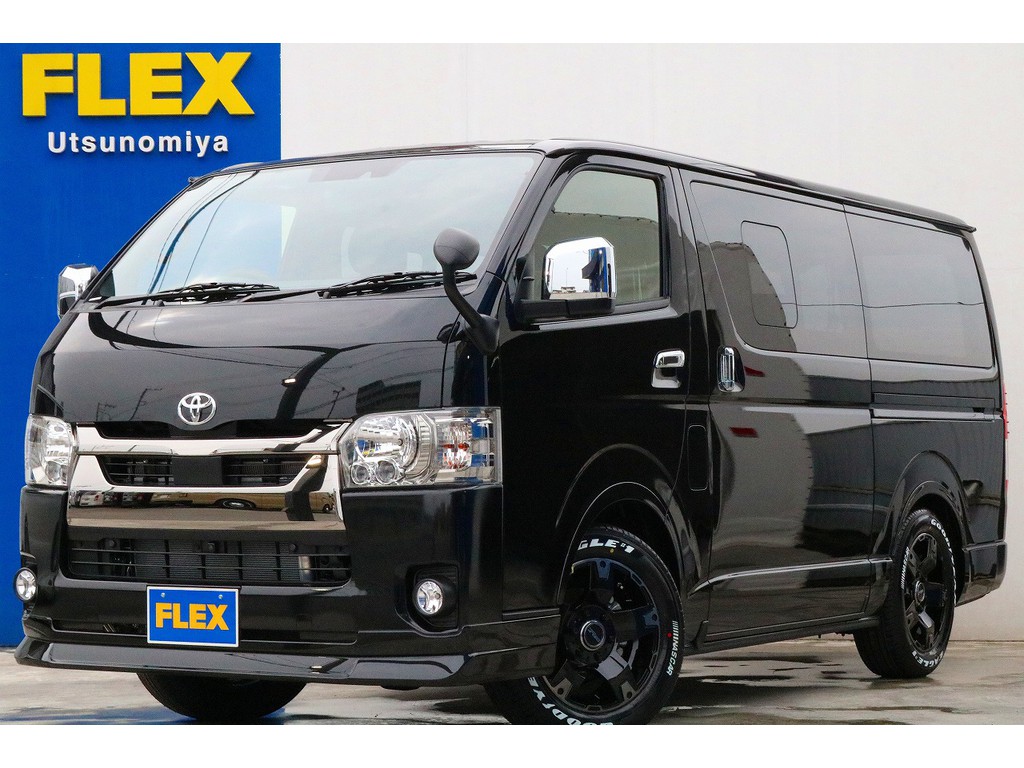 新車ハイエースバン　ダークプライムⅡ　ディーゼル4WD