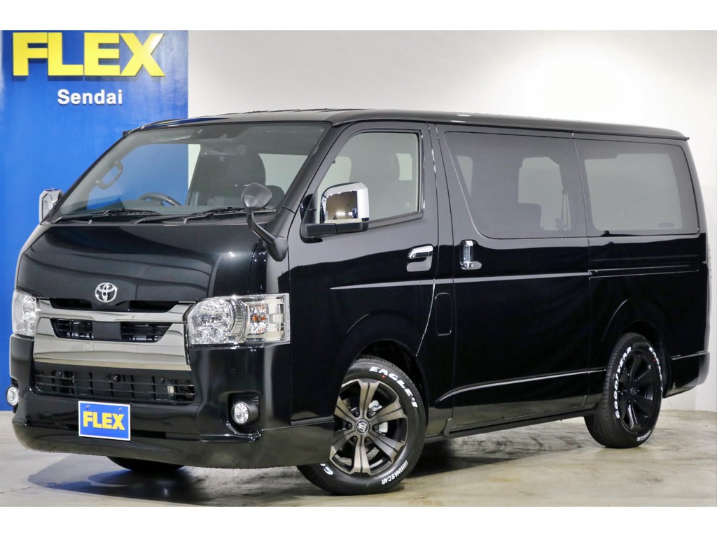 ハイエースバン 2.8 スーパーGL ダークプライムⅡ ロングボディ ディーゼルターボ 4WD パーキングサポート
