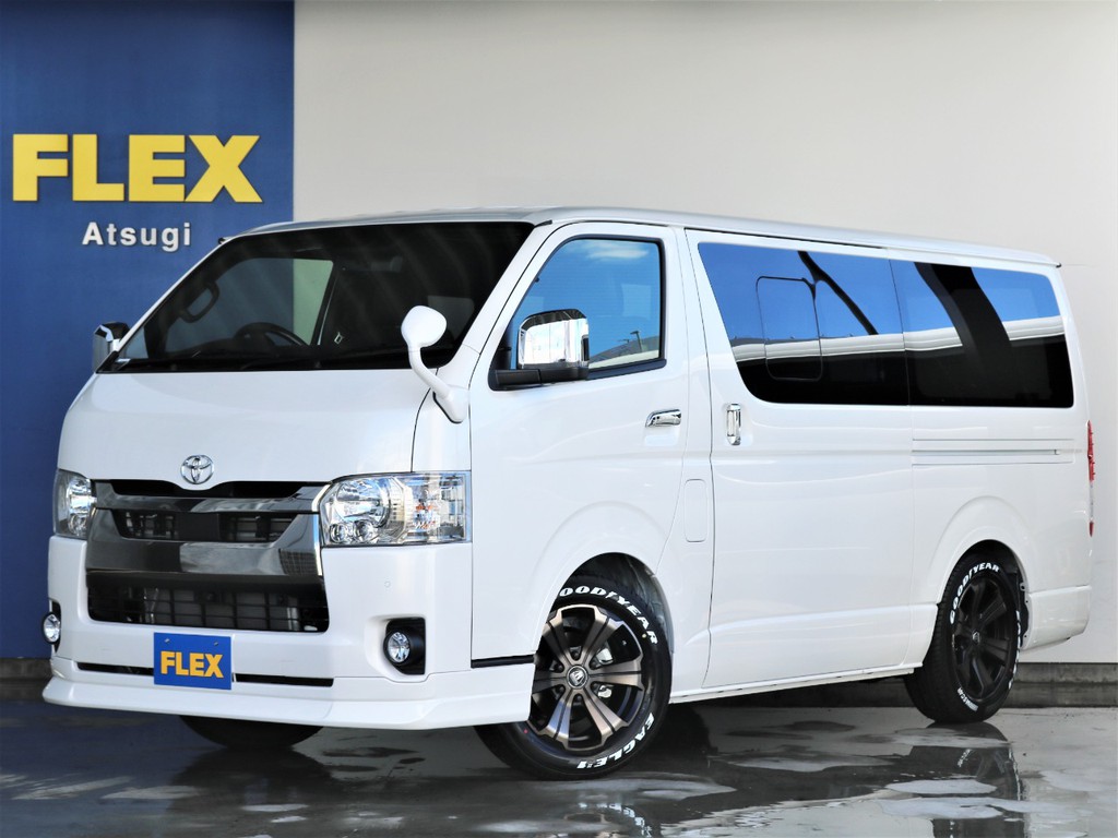 新型ハイエースバン　ガソリン2ＷＤ！ダークプライムⅡ　ＶＥＲ4！