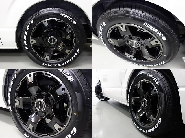 新車ハイエースＶダークプライムⅡ人気のファミリーパッケージ完成致しました！！店頭在庫車、即納車もご対応可能になります！！