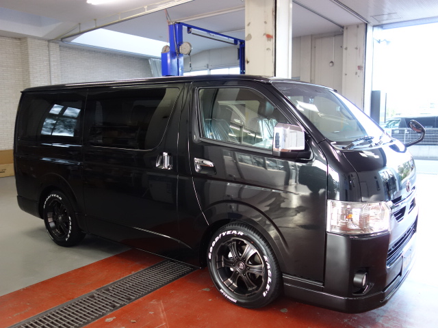 新車ダークプライムⅡ２０００ガソリン２ＷＤナビパッケージ完成致しました！！店頭在庫車、即納車可能になります！！