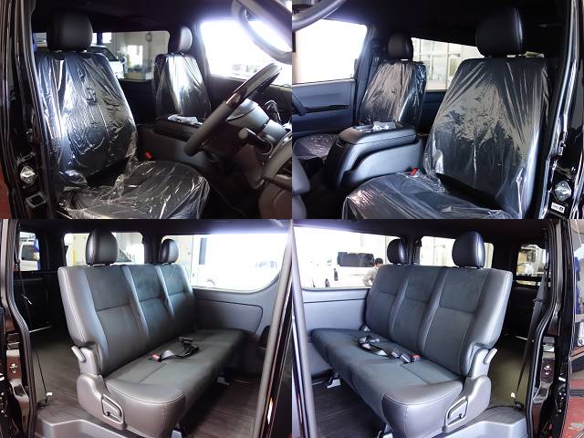 新車ハイエースＶダークプライムⅡ床張りナビパッケージ完成致しました！！店頭在庫車、即納車もご対応可能になります！！