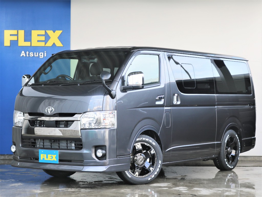 MC後新型ハイエースバン！ガソリン2WD！人気のガンメタリックの一台！