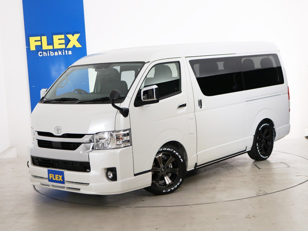 新車未登録　ハイエースワゴンＧＬ　一部改良後【新型】　１０人乗り３ナンバー登録　ガソリン４ＷＤ　寒冷地仕様　内装アレンジ【アレンジＡ－Ｓ】！