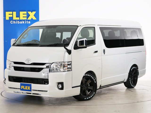 新車未登録　ハイエースワゴンＧＬ　一部改良後　ガソリン４ＷＤ　内装アレンジ【アレンジＡ－Ｓ】！