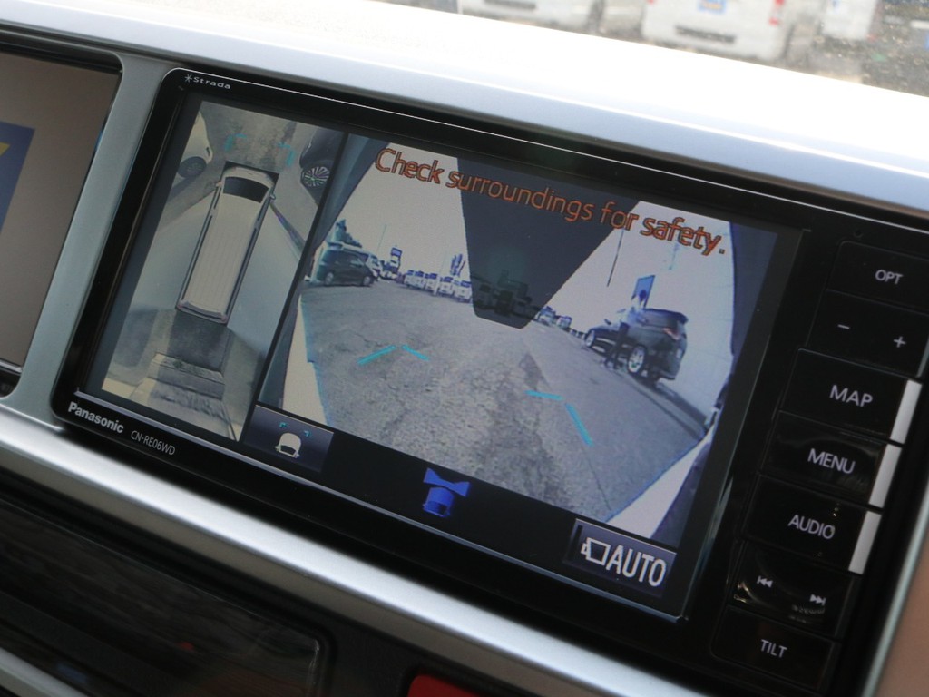 ６型からパノラミックビューモニターの追加が可能になりました！安全運転をサポートします！