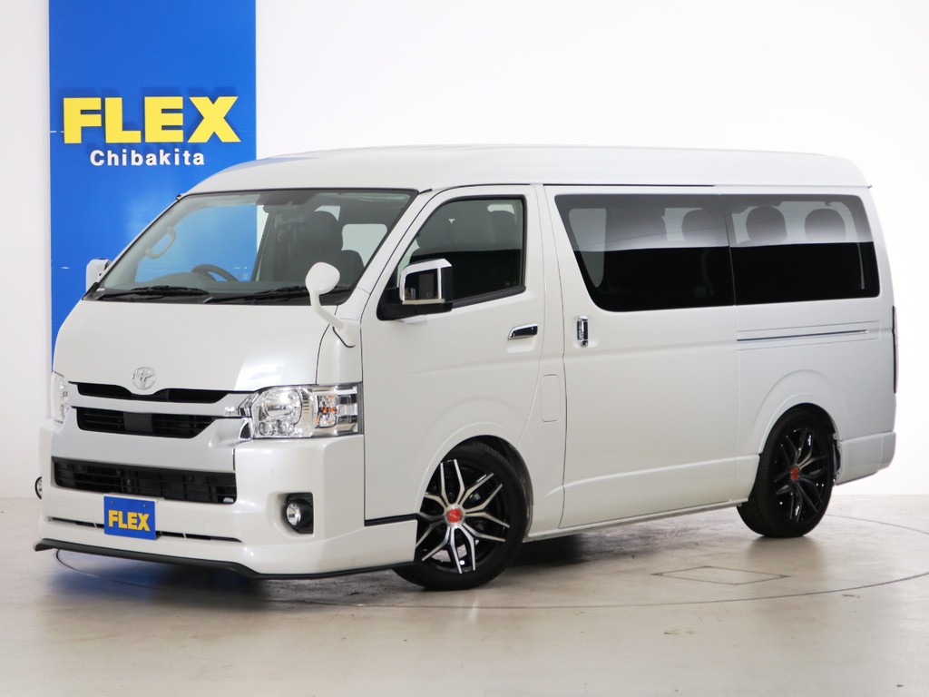 新車未登録　ハイエースワゴンＧＬ　ガソリン２ＷＤ　ＦＬＥＸオリジナル内装アレンジ【Ｖｅｒ１．５】！