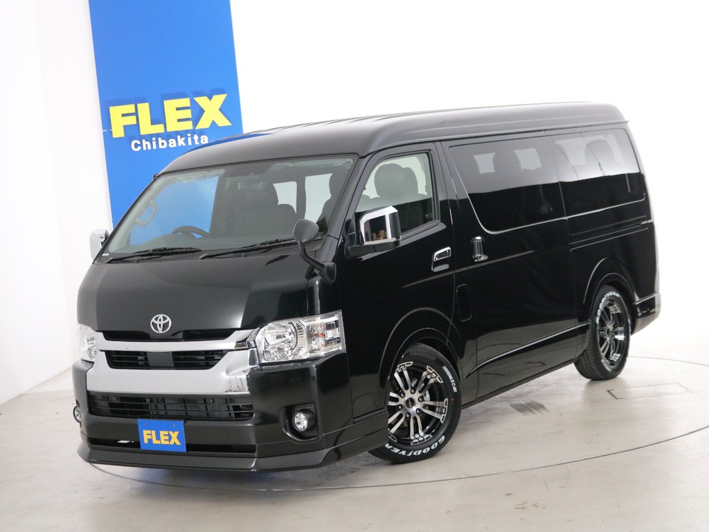 新車未登録　ハイエースワゴンＧＬ　一部改良後【新型】　１０人乗り３ナンバー登録　ガソリン２ＷＤ　ＦＬＥＸオリジナル内装アレンジ【Ｖｅｒ１．５】！