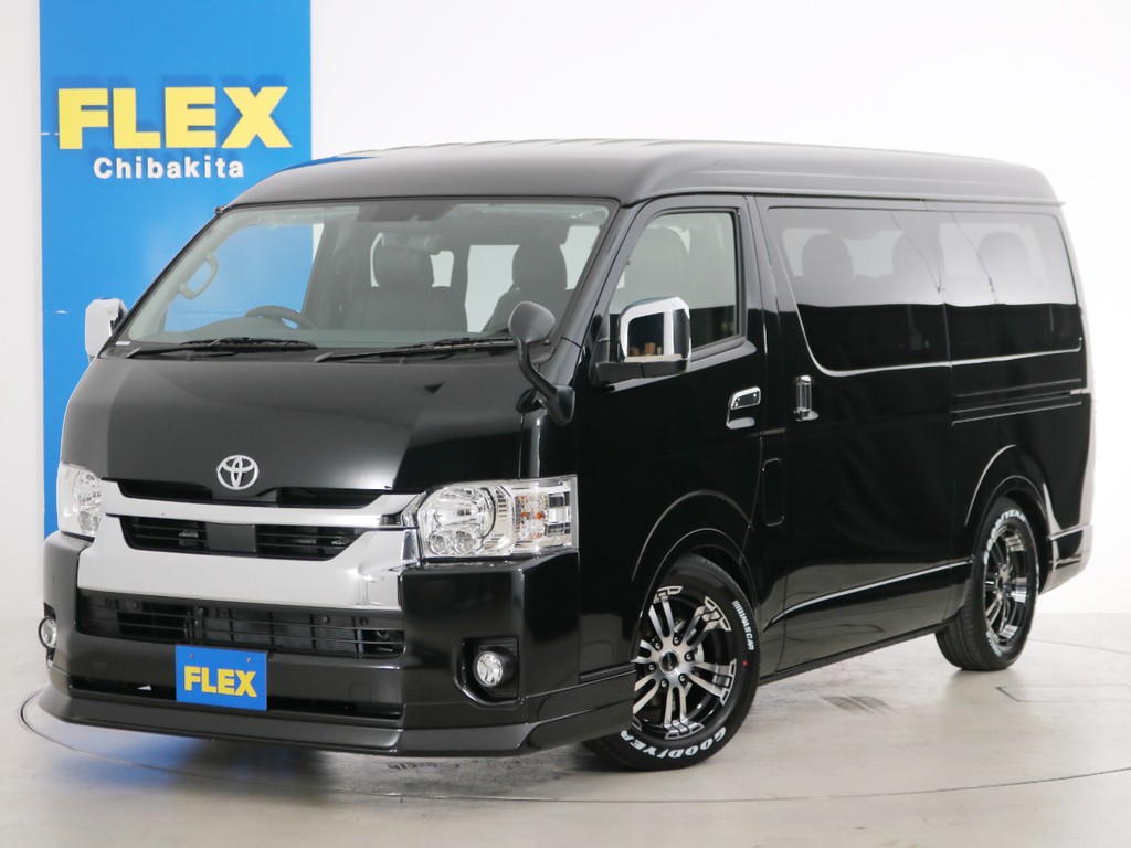 新車未登録　ハイエースワゴンＧＬ　一部改良後　ガソリン２ＷＤ　ＦＬＥＸオリジナル内装アレンジ【Ｖｅｒ１．５】！