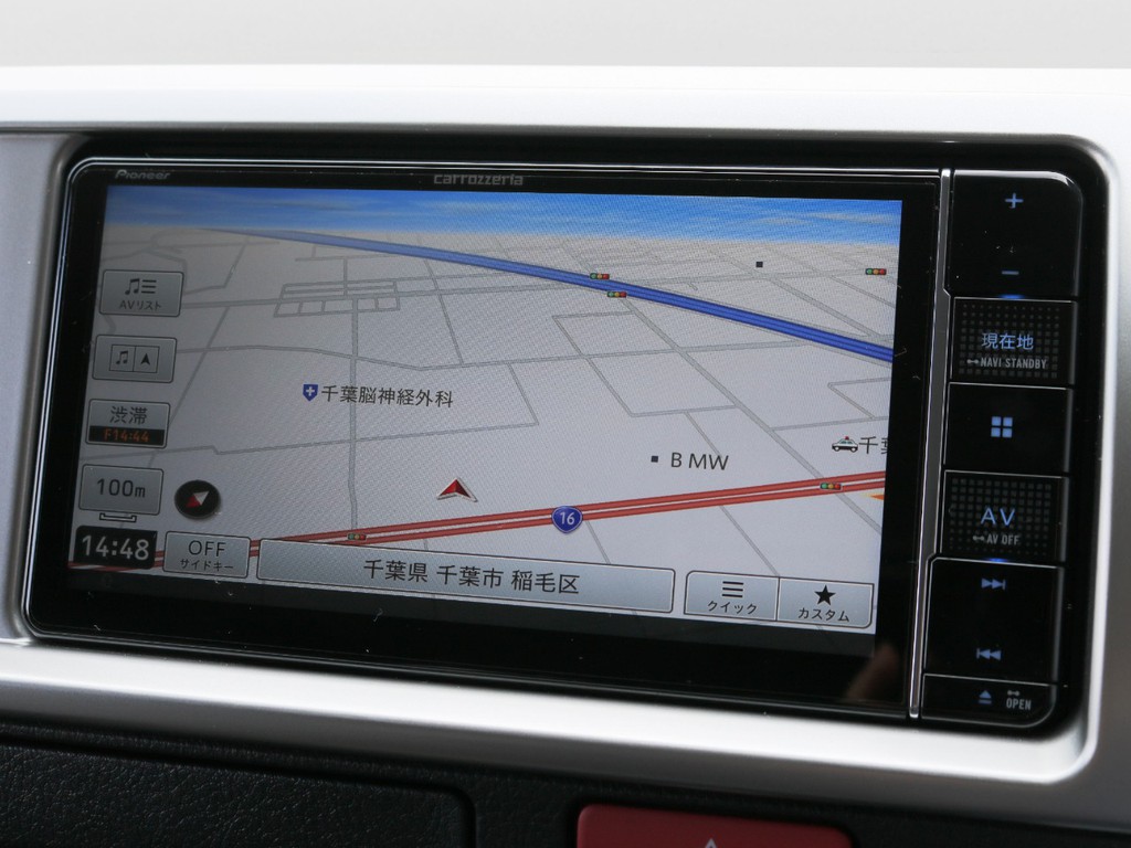 カロッツェリア　メモリーナビ！ＤＶＤ再生可能・フルセグＴＶ対応♪