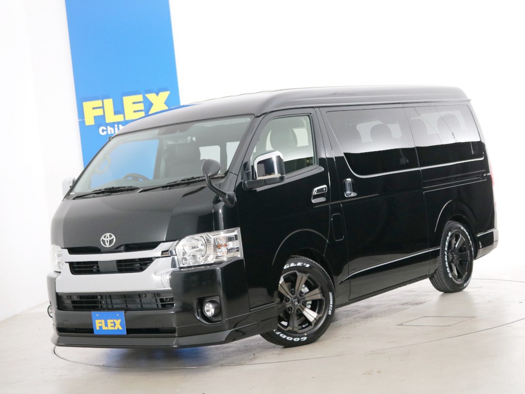 新車未登録　ハイエースワゴンＧＬ　一部改良後　１０人乗り３ナンバー登録　ガソリン２ＷＤ　ＦＬＥＸオリジナル内装アレンジ【Ｖｅｒ２】！