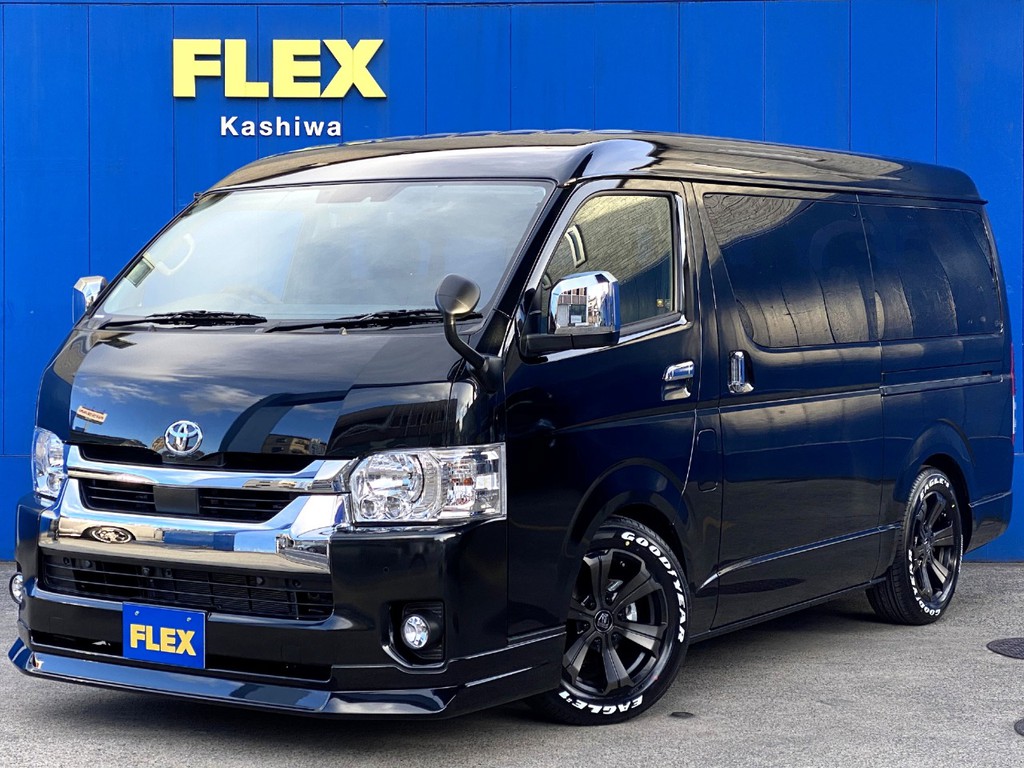 新車ハイエースワゴンＧＬ ＦＬＥＸオリジナルシートアレンジＶｅｒ２ ツインナビパッケージが入庫しました！！