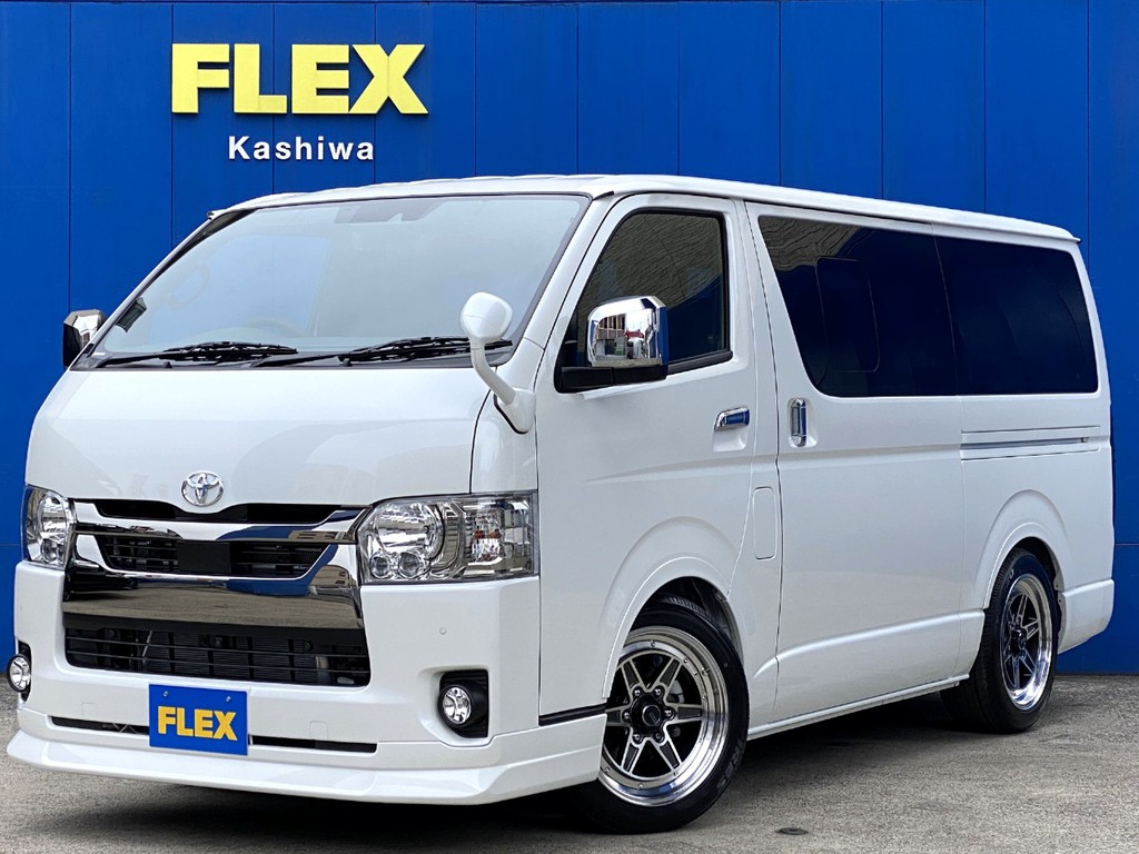 新車ハイエース スーパーＧＬ ダークプライムⅡ ２８００ディーゼルターボ スタイリッシュカスタムが入庫しました！！