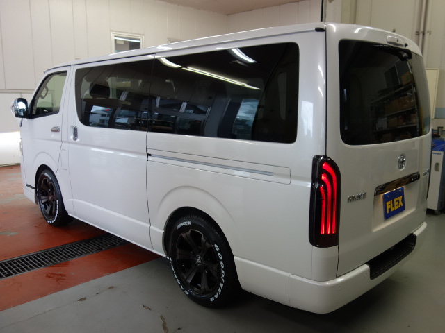 FLEXオリジナルオーバーフェンダー装着済みで車検対応となります！