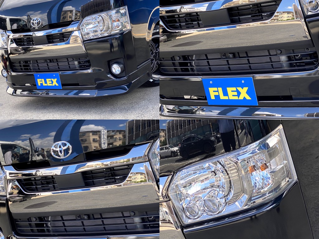 ＦＬＥＸオリジナル ＤｅｌｆｉｎｏＬｉｎｅフロントスポイラーをセット！！安全性能向上した現行モデル！！