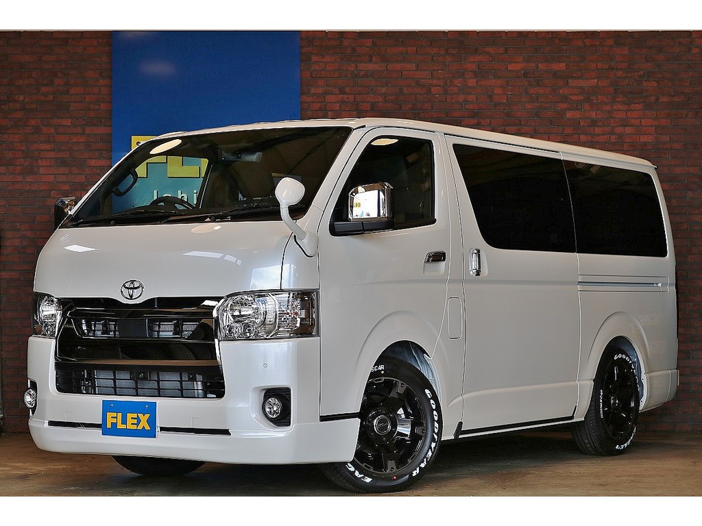 【新車未登録　ハイエースバン　ＭＣ後モデル　ダークプライムⅡ　ディーゼル４ＷＤ】お気軽にフレックスランクルハイエース石川店076-274-6002までお問い合わせ下さい！