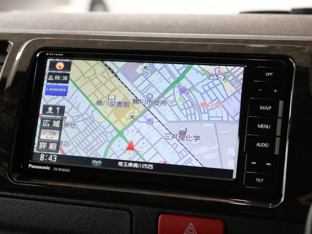 パナソニックストラーダ7インチナビ※音楽録音.DVD再生.Bluetooth.フルセグ☆