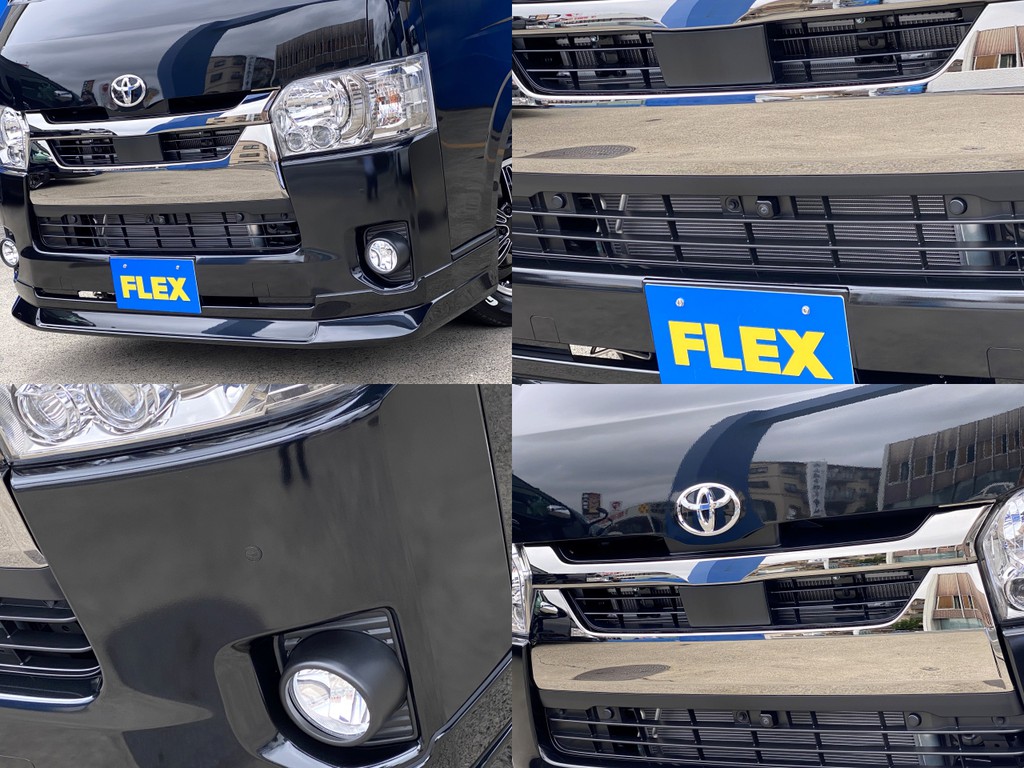 ＦＬＥＸオリジナル ＤｅｌｆｉｎｏＬｉｎｅフロントスポイラー完備！！