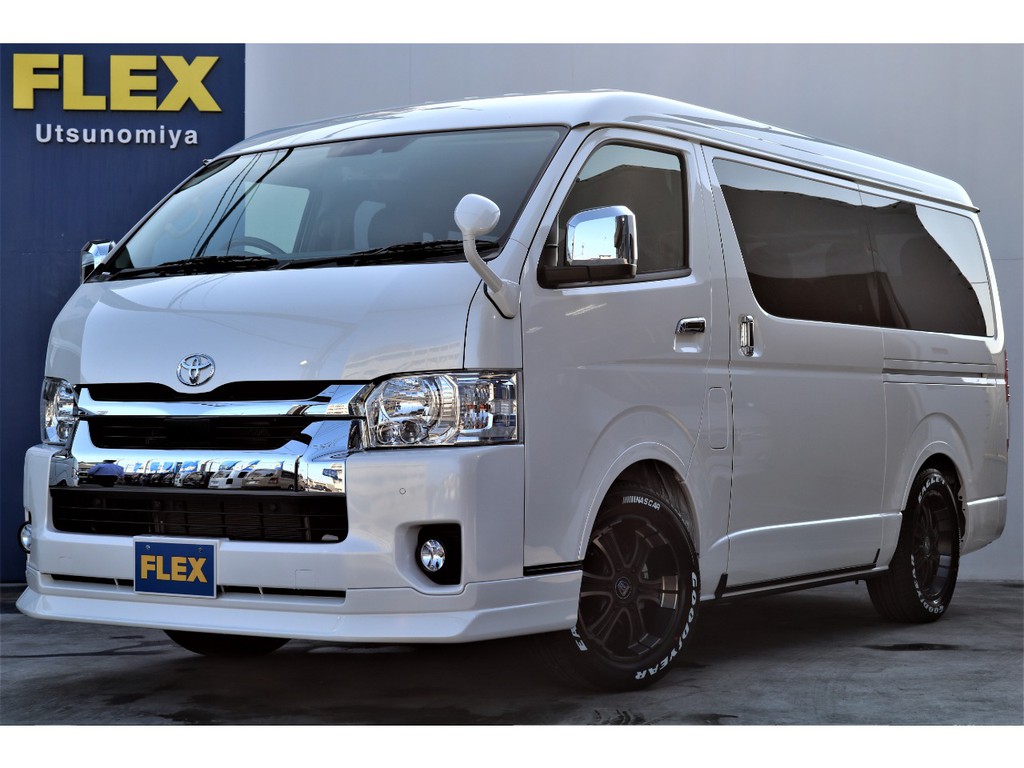 ☆新車ハイエースワゴンＧＬ4ＷＤ内装架装ＡＳ☆