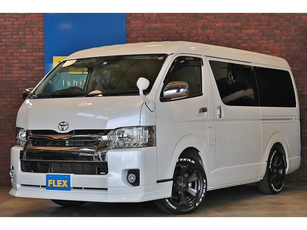 【Ｈ28年式　ハイエースワゴン　ＧＬ　４ＷＤ】お気軽にフレックスランクルハイエース石川店076－274-6002までお問い合わせ下さい！