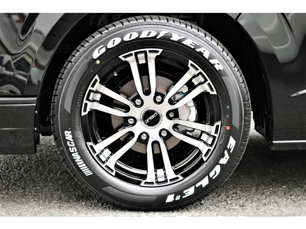 ＦＬＥＸ　Ｄｅｌｆ０２-１７インチアルミ！ＧＯＯＤＹＥＡＲタイヤ