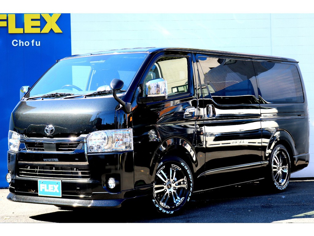 ハイエース調布店０４２４－４０－１１９１までお問い合わせください！新車ハイエースＶダークプライムⅡ２０００ｃｃガソリン車！
