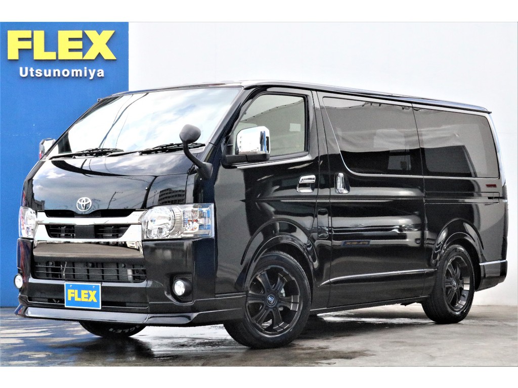 【新車】ハイエース　Ｓ－ＧＬダークプライムⅡ２．８クリーンディーゼル２ＷＤ　ＰＳ付き