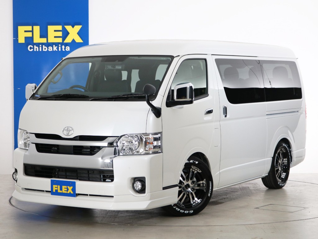 新車未登録　ハイエースワゴンＧＬ　ガソリン２ＷＤ　スタンダードＰＫＧ！